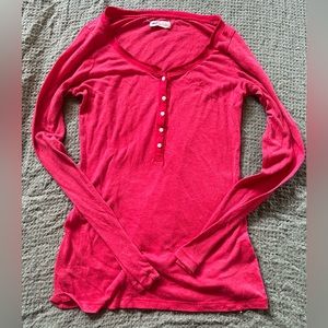 Women’s Red Hollister Long Sleeve